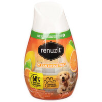 Renuzit Gel Air Freshener, Clean Citrus Pet, 7 Ounce