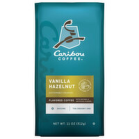 Caribou Coffee Coffee, Ground, Vanilla Hazelnut, 11 Ounce