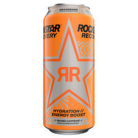 Rockstar Recovery Energy Drink, Orangeade, 16 Fluid ounce