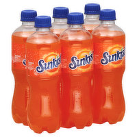 Sunkist Soda, Orange, 6 Each