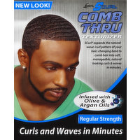 S Curl Texturizer, Comb Thru, Regular Strength, 1 Each