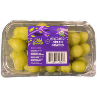 Wild Harvest Organic Green Seedless Grapes, 2 Pound