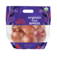 Wild Harvest Fuji Apples, Organic, 32 Ounce