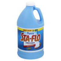 Sta Flo Liquid Starch, Concentrated, 64 Ounce