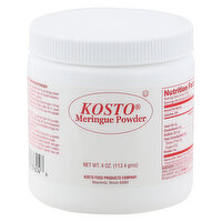 Kosto Meringue Powder, 4 Ounce