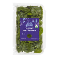 Wild Harvest Spinach, Organic, Baby, 16 Ounce