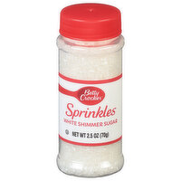 Betty Crocker Sprinkles, White Shimmer Sugar, 2.5 Ounce