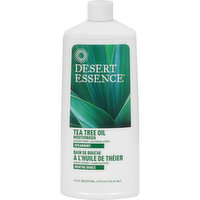 DESERT ESSENCE Mouthwash, Tea Tree Oil, Spearmint, 16 Ounce