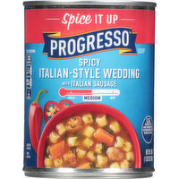 Progresso Soup, Spicy Italian-Style Wedding with Italian Sausage, 18 Ounce