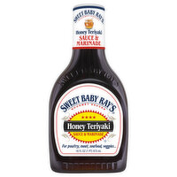 Sweet Baby Ray's Sauce & Marinade, Honey Teriyaki, 16 Ounce