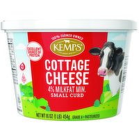 Kemps 4% Small Curd Cottage Cheese, 16 Ounce