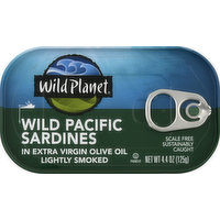 Wild Planet Sardines in Extra Virgin Olive Oil, Wild Pacific, 4.4 Ounce
