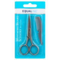 Equaline Scissors with Comb, Mustache/Beard, 1 Each