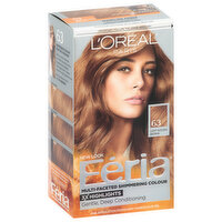 Feria Permanent Haircolour Gel, Light Golden Brown 63, 1 Each