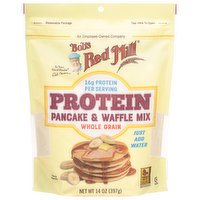 Bob's Red Mill Pancake & Waffle Mix, Protein, Whole Grain, 14 Ounce