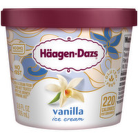 Haagen Dazs Vanilla Ice Cream, 3.6 Fluid ounce