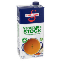 Swanson® 100% Natural Vegetable Stock, 32 Ounce