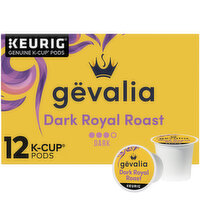 Gevalia Dark Royal Roast Dark Roast K-Cup Coffee Pods, 12 Each