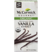 McCormick Gourmet Gourmet Organic Pure Vanilla Extract, 2 Fluid ounce