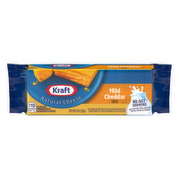 Kraft Cheese, Mild Cheddar, 8 Ounce