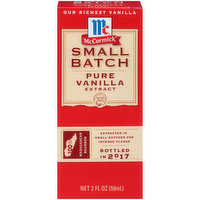 McCormick Small Batch Pure Vanilla Extract, 2 Fluid ounce