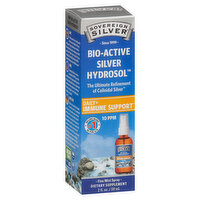 Sovereign Silver Bio-Active Silver Hydrosol, 10 PPM, Fine Mist Spray, 2 Fluid ounce