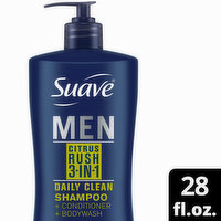 Suave Men Citrus Rush, 28 Ounce