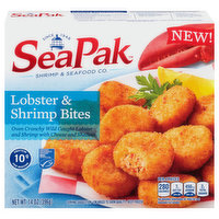 SeaPak Lobster & Shrimp Bites, 14 Ounce