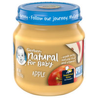 Gerber Natural for Baby Apple, 4 Ounce