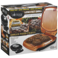 Gotham Steel Grill, Low-Fat, Electric, 1 Each