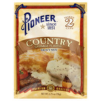 Pioneer Gravy Mix, Country Sausage Flavor, 2.75 Ounce