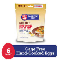 Eggland's Best Cage Free Hard Cooked Eggs, 6 Each