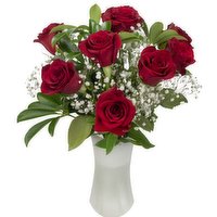 Cub Floral Dozen Rose Vase Arrangement, 1 Each