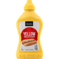 Essential Everyday Mustard, Yellow, 14 Ounce