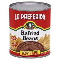 La Preferida Refried Beans, Fat Free, 30 Ounce