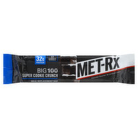 MET Rx Big 100 Meal Replacement Bar, Super Cookie Crunch, 3.52 Ounce