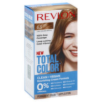 Revlon Total Color Permanent Hair Color, Light Golden Brown 63,, 1 Each