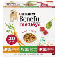 Beneful Dog Food, Romana, Mediterranean, Tuscan Style, Medleys, 30 Pack, 30 Each