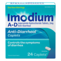 Imodium Anti-Diarrheal Caplets, 2 mg, Caplets, 24 Each