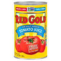 Red Gold Tomato Juice, No Salt Added, 46 Fluid ounce