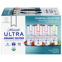 Michelob Ultra Seltzer, Organic, Essential Collection, 12 Each