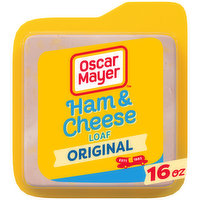 Oscar Mayer Ham & Cheese Meat Loaf with Real Kraft Cheese, 16 Ounce