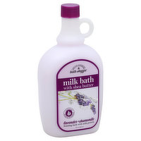 Village Naturals Milk Bath, with Shea Butter, Lavender + Chamomile, 28 Ounce