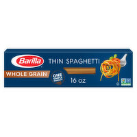 Barilla Whole Grain Thin Spaghetti Pasta, 16 Ounce