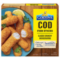 Gorton's Fish Sticks, Cod, 14.6 Ounce