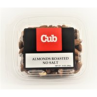 Bulk Almonds Roasted No Salt, 10 Ounce