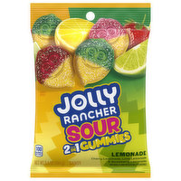 Jolly Rancher Gummies, Lemonade, Sour 2 in 1, 6.5 Ounce