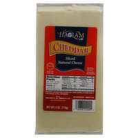 Haolam Cheese Slices, Cheddar, 6 Ounce