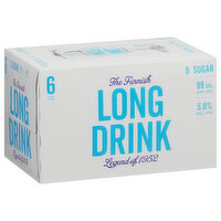 Long Drink The Finnish Gin, Zero Sugar, 6 Each