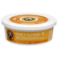 Einstein Bros Cheese Cream, Reduced Fat, Honey Almond, Whipped Cream, 6 Ounce